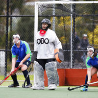 10-9-17. Premiership for Maccabi U16 Hockey. Maccabi U16 Defeated KBH Brumbies 4 - 1. Photo: Peter Haskin