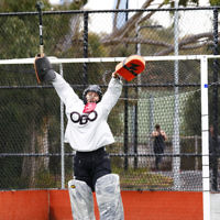 10-9-17. Premiership for Maccabi U16 Hockey. Maccabi U16 Defeated KBH Brumbies 4 - 1. Photo: Peter Haskin