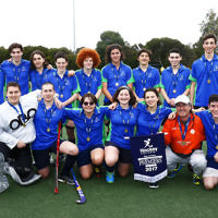 10-9-17. Premiership for Maccabi U16 Hockey. Maccabi U16 Defeated KBH Brumbies 4 - 1. Photo: Peter Haskin
