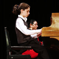 10-9-17. B'nai B'rith Jewish Youth Music Eisteddfod. Yehonatan Margolin. Photo: Peter Haskin 10-9-17. B'nai B'rith Jewish Youth Music Eisteddfod. Yehonatan Margolin. Photo: Peter Haskin