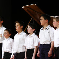 10-9-17. B'nai B'rith Jewish Youth Music Eisteddfod. Caulfield Hebrew Congregation Boys Choir. Photo: Peter Haskin 10-9-17. B'nai B'rith Jewish Youth Music Eisteddfod. Caulfield Hebrew Congregation Boys Choir. Photo: Peter Haskin