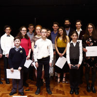 10-9-17. B'nai B'rith Youth Music Eisteddfod 2017. Photo: Peter Haskin 10-9-17. B'nai B'rith Youth Music Eisteddfod 2017. Photo: Peter Haskin