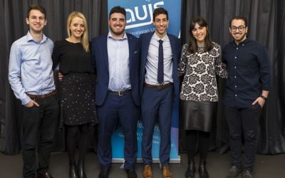 From left: Daniel Kahan, Sophia Kwiet, Gareth Milner, Saul Burston, Noa Bloch, Michael Garbuz.
