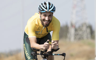 Triathlete Daniel Rifkin.