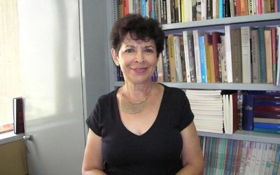 Professor Dina Porat is visiting Australia.