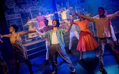 Dancers in the musical, Memphis.