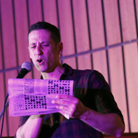 7-12-17. Melbourne Jewish Comedy Festival. Kadimah, Elsternwick. Josh Levy. Photo: Peter Haskin 7-12-17. Melbourne Jewish Comedy Festival. Kadimah, Elsternwick. Josh Levy. Photo: Peter Haskin
