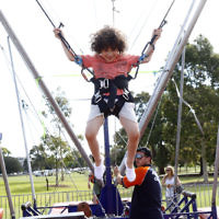 17-12-17. Chanukah in Caulfield Park 2017. Photo: Peter Haskin