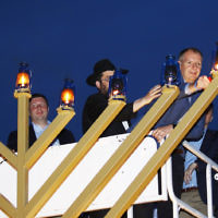 17-12-17. Chanukah in Caulfield Park 2017. Photo: Peter Haskin