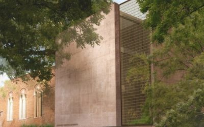 Design for the Sydney Chevra Kadisha's new entrance and foyer extension in its Woollahra building.