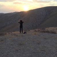 Anne Sarzin entered this sunrise photo taken in the Judean hills.