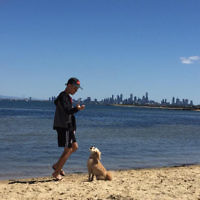 Carin Danon’s son Ethan and dog Sox enjoy a beautiful summer’s day at Sandringham Dog Beach. Carin Danon’s son Ethan and dog Sox enjoy a beautiful summer’s day at Sandringham Dog Beach.