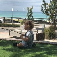 Daniel Rabin entered this photo of his child Eli in Lorne.