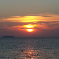Diane Shonberg entered this sunset photo taken over Port Phillip Bay. Diane Shonberg entered this sunset photo taken over Port Phillip Bay.