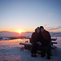 Dovi Broner entered this photo of a winter sunrise in Iceland. Dovi Broner entered this photo of a winter sunrise in Iceland.
