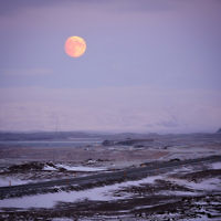 Dovi Broner entered this photo of a “moonrise” in Iceland. Dovi Broner entered this photo of a “moonrise” in Iceland.