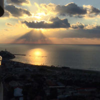 Jenny Kornblum entered this sunset photo taken in Tel Aviv.