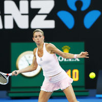 18-1-18. Australian Open 2018. Camila Giorgi v Ash Barty. Photo: Peter Haskin