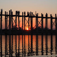 Marion Doobov entered this sunset photo taken in Myanmar.