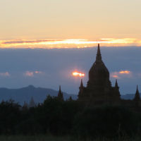 Marion Doobov entered this sunset photo taken in Myanmar.
