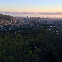 Micky Perlman entered this photo of sunrise over Table Bay in Cape Town.
