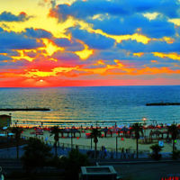 Rabbi Dr Sanford Shudnow entered this sunset photo taken in Israel.