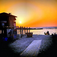 Rabbi Dr Sanford Shudnow entered this sunset photo taken in Israel.