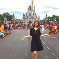 Tahnie Han at Walt Disney World in Orlando, Florida.