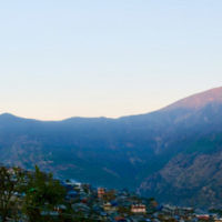 Anthony Zwi entered this sunset photo taken in Nepal.