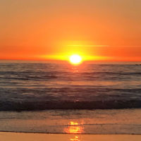 Ari Josefsberg entered this sunset photo taken at Santa Monica, California.