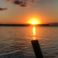Ari Josefsberg entered this sunset photo taken at Caye Caulker, Belize,