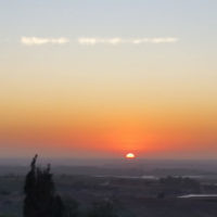 Daniel Gilad entered this photo taken from at sunset in Ein Gedi, Israel,