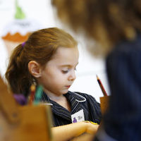 1-2-18. Fisrt day of school. Beth Rivkah Ladies College. Photo: Peter Haskin