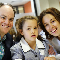 2-2-18. First day of school. Mount Scopus College, Gandel Besen House. Photo: Peter Haskin