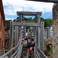 Melissa Morris entered this photo of Ashley Morris at Tathra Wharf.