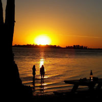 Melissa Morris entered this photo of sunset at Kalimna Jetty, Lakes Entrance.