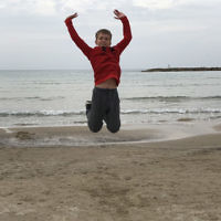Tanya Kelly entered this photo of her son taken in Tel Aviv.