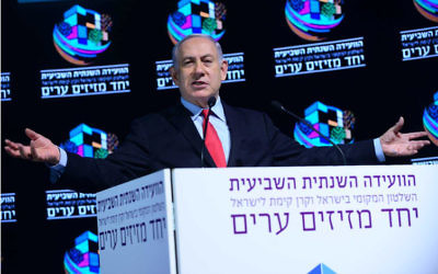 Benjamin Netanyahu. Photo: Tomer Neuberg/Flash90