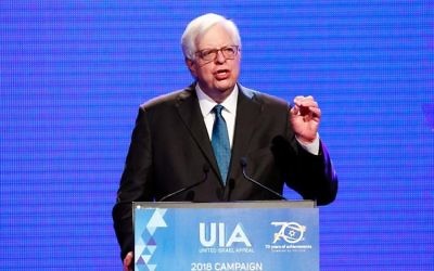 Dennis Prager at the UIA Victoria Gala Dinner. Photo: Peter Haskin.