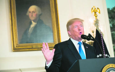 US President Donald Trump has announced additional sanctions against Iran. Photo: Drew Angerer/Getty Images