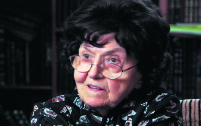 Rebbetzin Devorah Groner.