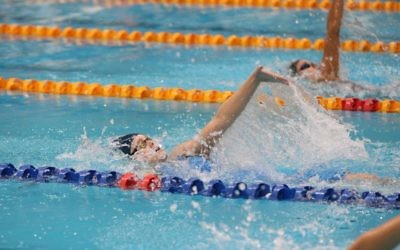 Ashley Weill in action at the 2018 Australian Age Championships at Sydney Olympic Park Aquatic Centre. Photo: Swimming Australia