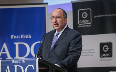 Dore Gold delivers the ADC Gandel Oration. Photo: Wayne Taylor