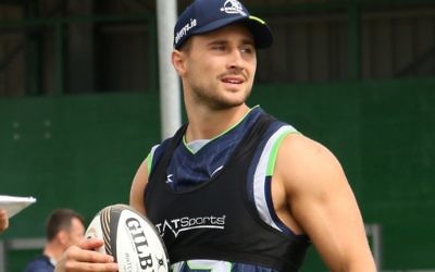 David Horwitz in pre-season training with Connacht in Galway, Ireland last week. Photo: Connacht Rugby Club