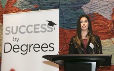 Shalom Gamarada scholarship recipient Tahlia Mckee. Photo: Nadine Saacks.