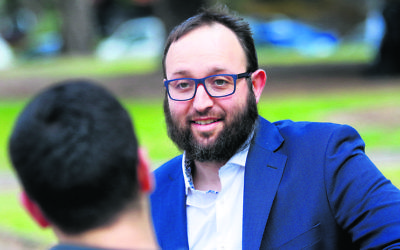 Rabbi Daniel Rabin. Photo: Peter Haskin