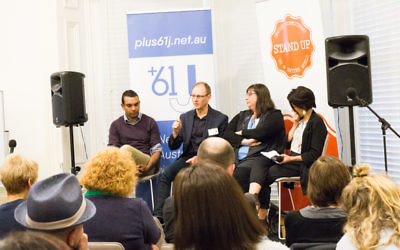 From left: Benson Igua Saulo, David Ritter, 
Melissa Castan and Ruth Barson.