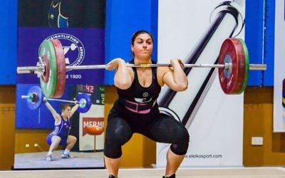 Going from strength to strength: Leora yates. Photo: Black Rose Photography