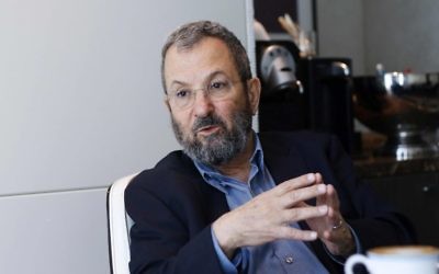 Ehud Barak.