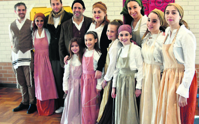 Members of the cast prepare for a fabulous community-wide production. Photo: Danny Newhouse